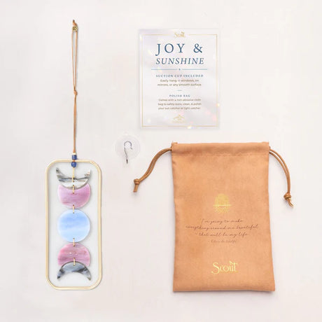 Suncatcher Moon Phase/Moonstone