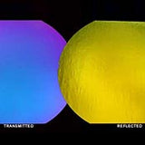 96 Coe Dichroic Blue Gold On Black