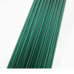 Lake Green Transparent Rod 33 COE - Stained Glass Express 