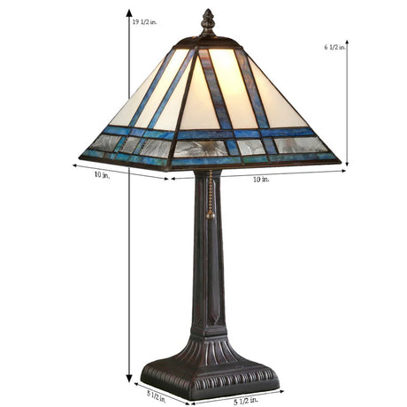 LAMP IVORY & MONET