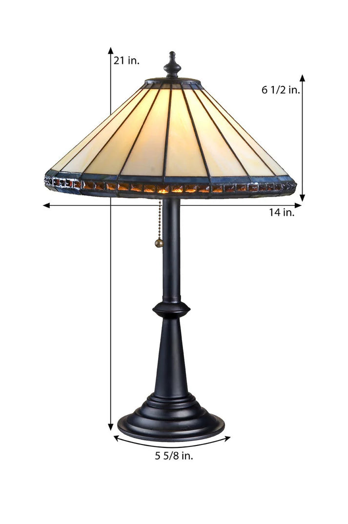 LAMP IVORY MULTI