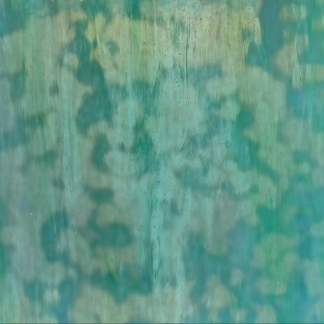 Light Blue, Green, White Mottle
