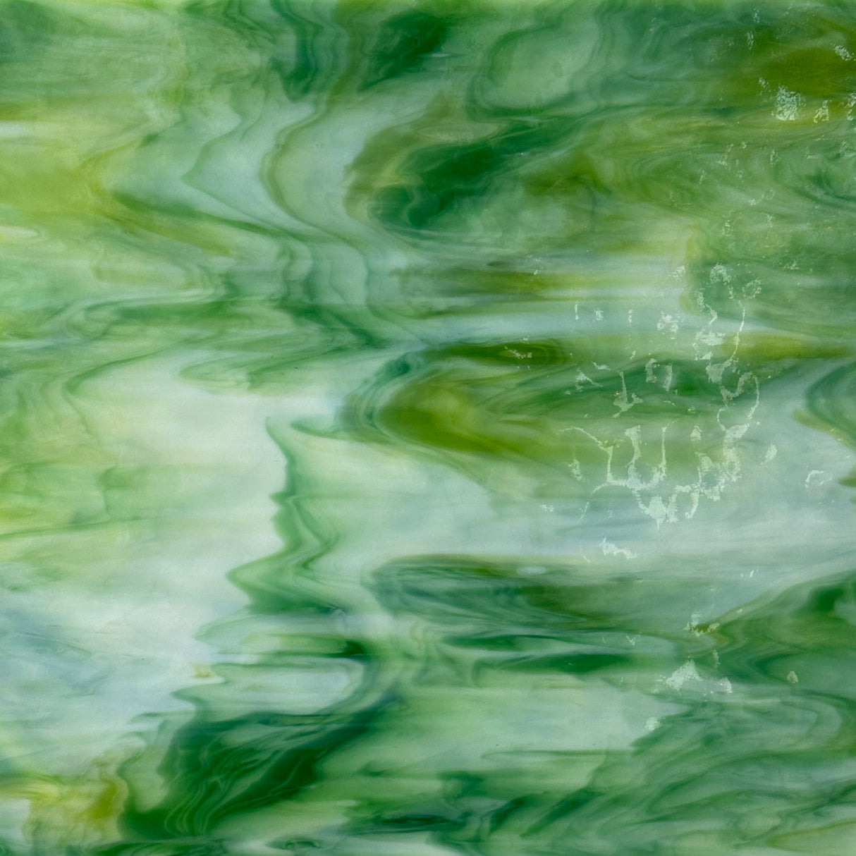 Lime, Green with White Mottle