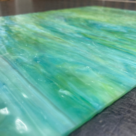 Lime, White and Sky Blue Ripple_2