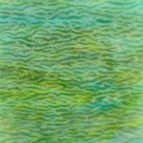 Lime, White and Sky Blue Ripple