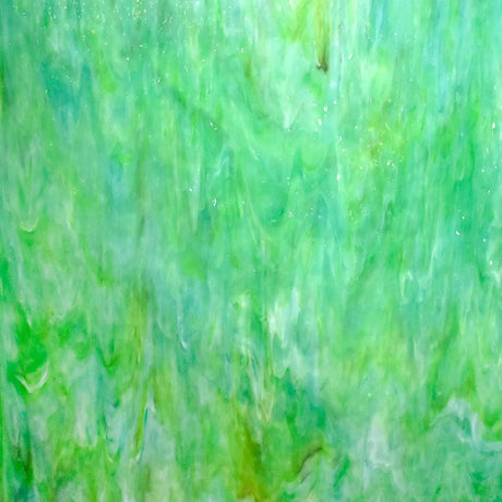 Lime, White and Sky Blue Ripple_5