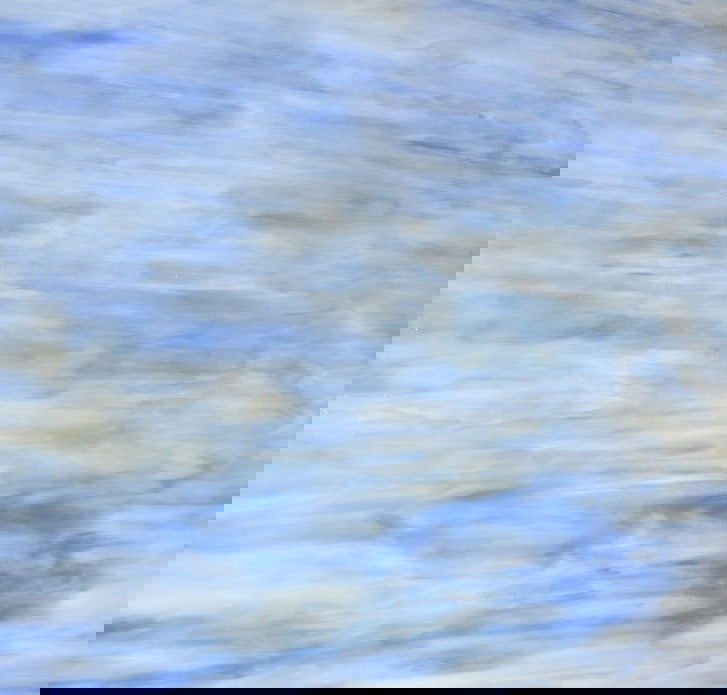 Lt. Blue, Pale Amber, White - Stained Glass Express 