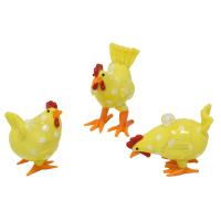 Hanging Milano Art Glass Chicken