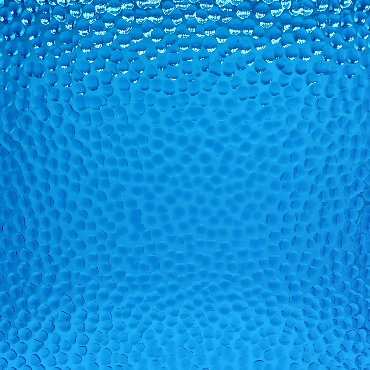 Medium Blue Hammered