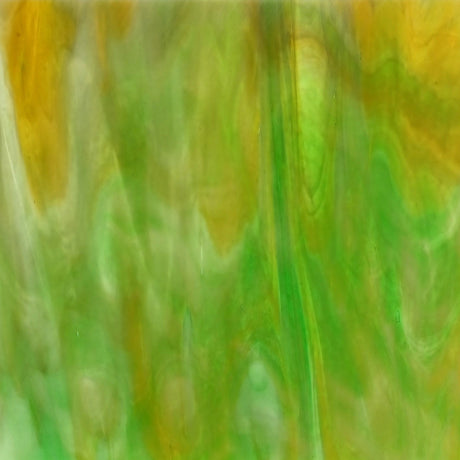 Medium Green, Brown, White Wispy Opal