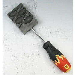 Medium Olives Graphite Bead Shaper - Stained Glass Express 