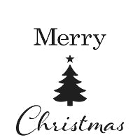 Merry Tree Fusing Stencil - Stained Glass Express 