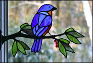 Midi Window Frame Birds on Branches Kit #2 - Stained Glass Express 