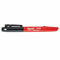 Milwaukee Inkzall Black Fine Point Marker - Stained Glass Express 