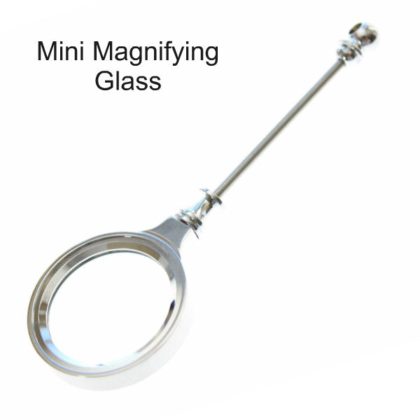 Mini Magnifying Glass & Pouch
