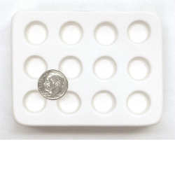 Mini Disks Frit Mold - Stained Glass Express 