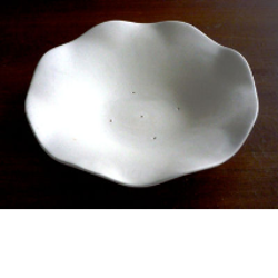 Mold Round Fluted Bowl 10 7/8 inches - Stained Glass Express 