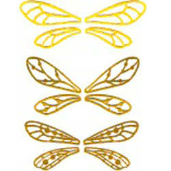 Monster Metals Fairie Wings Filigree Assortment no. 1 - Stained Glass Express 