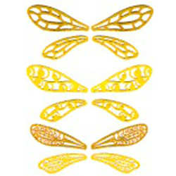 Monster Metals Fairie Wings Filigree Assortment  no 2 - Stained Glass Express 