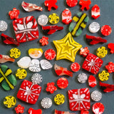 90 COE Murrine Christmas Tree Mix