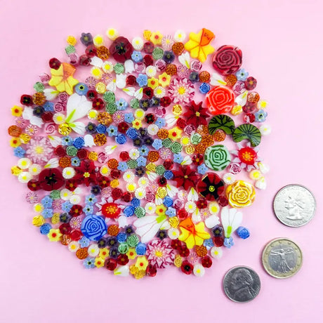 90 COE Murrine Flower Mix