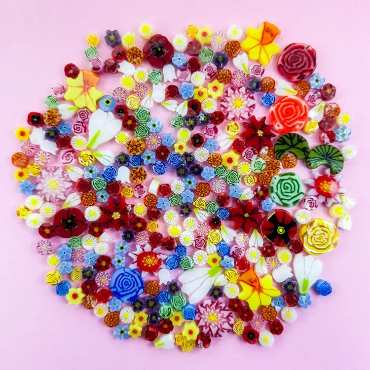 90 COE Murrine Flower Mix