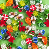 96 COE Murrine Christmas Mix