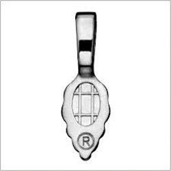NICKEL PLATED LEAF BAIL SM 25PK - Stained Glass Express 