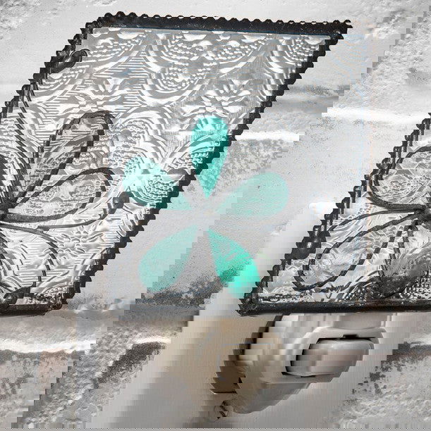 NL VINTAGE FLOWER OVERLAY - Stained Glass Express 