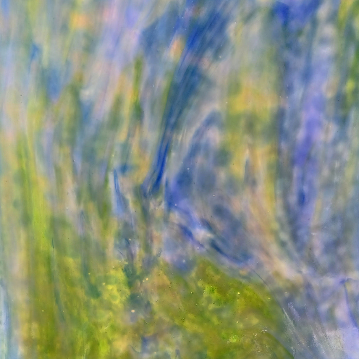 Neodymium Opal with Green, Dark Blue