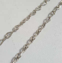 Nickel Jack Chain 16 Gauge - Stained Glass Express 