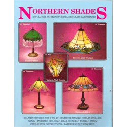 Northern Shades Lampshade Pattern Book - Stained Glass Express 