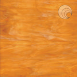 96 COE Light Amber with White