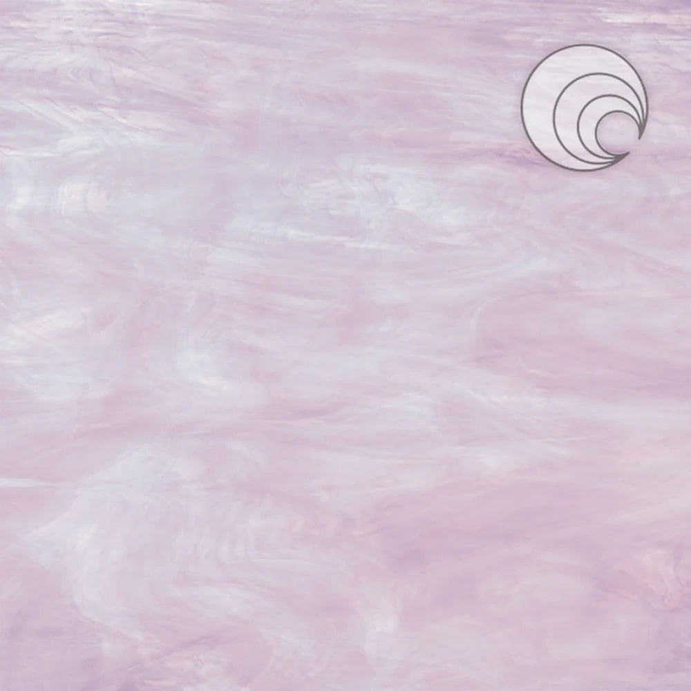 96 COE Pale Purple and White