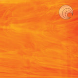 96 COE Orange and White Wispy