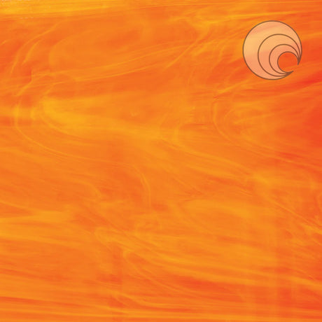 96 COE Orange and White Wispy