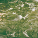 96 COE Olive Green and White Wispy