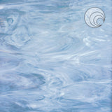 96 COE Colonial Blue, White Wispy