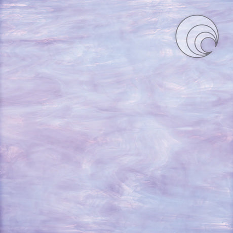 96 COE Pale Lavender, White