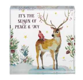 ORN WINTER STORY BLOCK - Stained Glass Express 