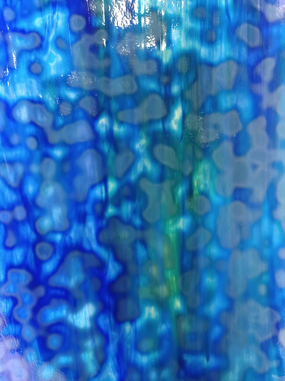 Oceana Copper Blue, Cobalt Blue, Dark Green backlit