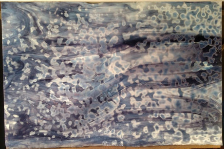 Oceana White Manganese Purple - Stained Glass Express 