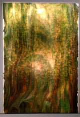 Off-White, Green Mottled High Strike - Stained Glass Express 