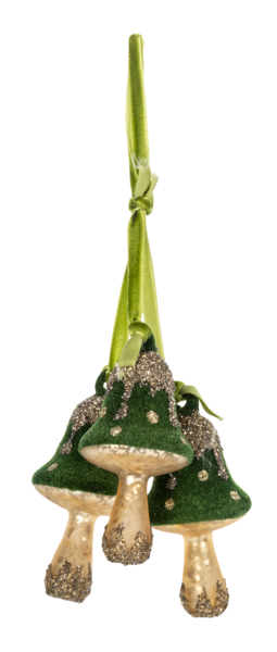 Orn Mushroom Cluster - Stained Glass Express 