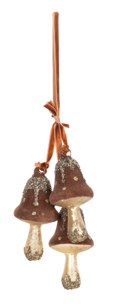 Orn Mushroom Cluster - Stained Glass Express 