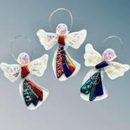 Ornament Flying Angel - Stained Glass Express 