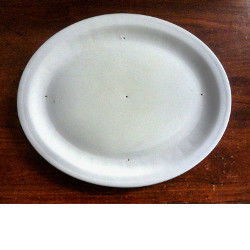 Oval Plate Mold 11 inch - Stained Glass Express 