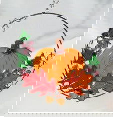 PANEL, PUMPKIN RING - Stained Glass Express 