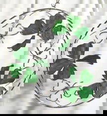 PANEL, SHAMROCK RING - Stained Glass Express 