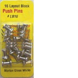 PINS, BOX OF 16 - Stained Glass Express 